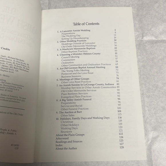 1988 The Amish Wedding vintage paperback book - Picture 4 of 8